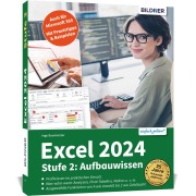 Cover-Bild zum Titel 'Excel 2024 - Stufe 2: Aufbauwissen' von 'Inge Baumeister'