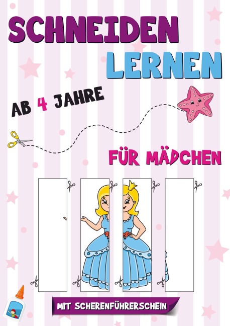 Schneiden Lernen ab 4 Jahre für Mädchen - HR Kiddos Press