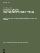 Cover-Bild zum Titel '23743-33164. Technische Herstellung und Vertrieb. Der Rezipient' von 'Gert Hagelweide'