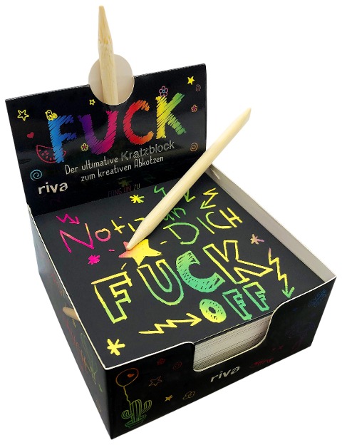 FUCK - Der ultimative Kratzblock zum kreativen Abkotzen - 