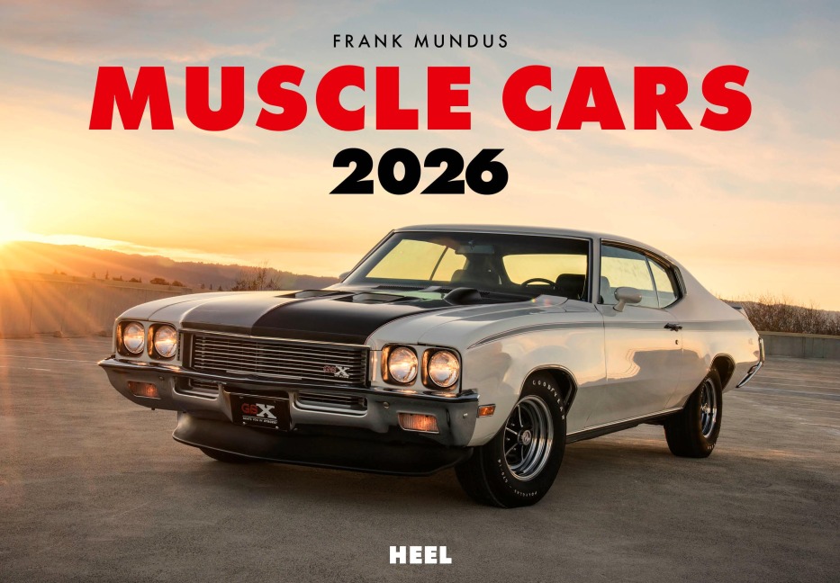 Muscle Cars Kalender 2026 - 