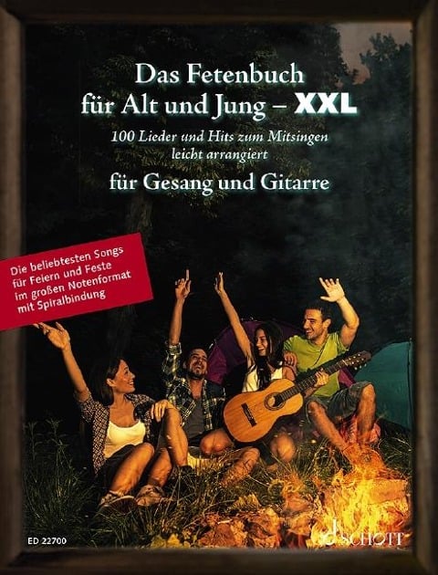 Das Fetenbuch für Alt und Jung - XXL. Gesang und Gitarre - 