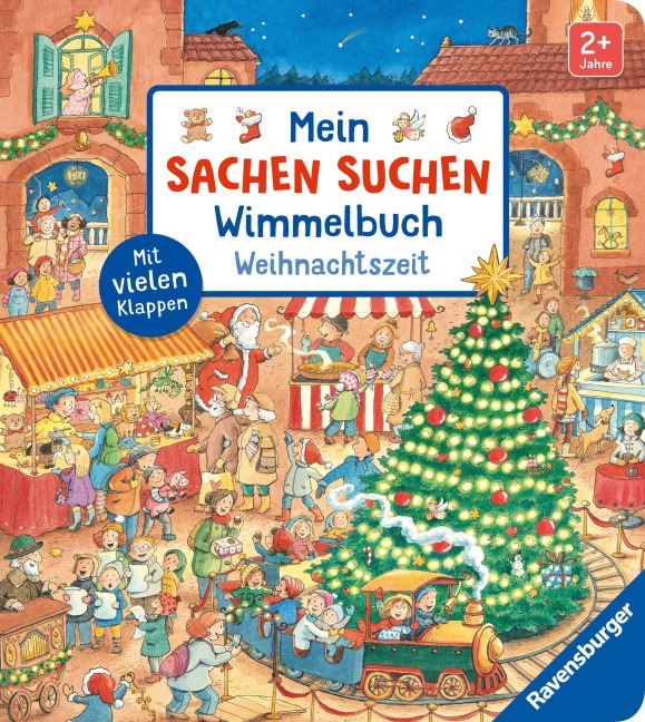 Mein Sachen suchen Wimmelbuch: Weihnachtszeit - Franziska Harvey