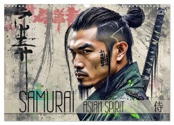 Cover-Bild zum Titel 'Samurai - Asian Spirit (Wandkalender 2026 DIN A3 quer), CALVENDO Monatskalender' von 'Renate Utz'