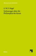 Cover-Bild zum Titel 'Vorlesungen über die Philosophie der Kunst' von 'Georg Wilhelm Friedrich Hegel'