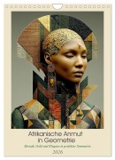Cover-Bild zum Titel 'Afrikanische Anmut in Geometrie (Wandkalender 2026 DIN A4 hoch), CALVENDO Monatskalender' von 'Michaela Buuck'