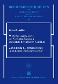 Cover-Bild zum Titel 'Wirtschaftssanktionen der Vereinten Nationen im Umfeld bewaffneter Konflikte' von 'Gregor Schotten'