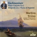 Cover-Bild zum Titel 'Klavierkonzert 2 op.18/+' von 'Martino/Levi Tirimo'