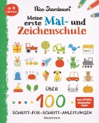 Cover-Bild zum Titel 'Meine erste Mal- und Zeichenschule. Ab 4 Jahren' von 'Nico Sternbaum'