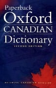 Paperback Oxford Canadian Dictionary - 