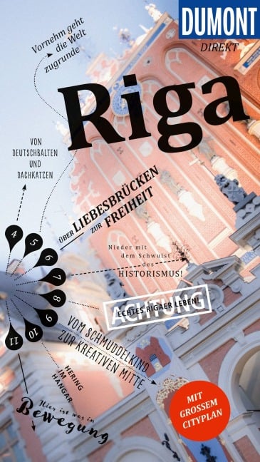 DUMONT direkt Reiseführer Riga - Jochen Könnecke, Mirko Kaupat