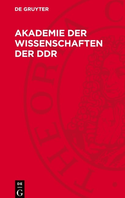 Akademie der Wissenschaften der DDR - 