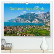 Cover-Bild zum Titel 'Gardasee - lago di Garda by Sascha Ferrari (hochwertiger Premium Wandkalender 2026 DIN A2 quer), Kunstdruck in Hochglanz' von 'Sascha Ferrari'
