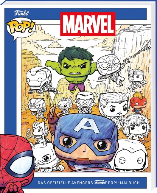 Marvel: Das offizielle Avengers Funko Pop!-Malbuch - Marvel, Panini