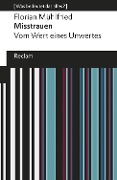 Cover-Bild zum Titel 'Misstrauen' von 'Florian Mühlfried'