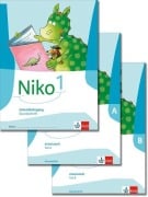 Cover-Bild zum Titel 'Niko 1. Paket: Arbeitsheft zur Fibel in Grundschrift, Grundschriftlehrgang Klasse 1' von ''