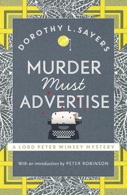 Murder Must Advertise - Dorothy L Sayers