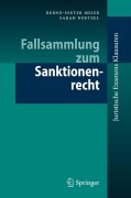 Cover-Bild zum Titel 'Fallsammlung zum Sanktionenrecht' von 'Sarah Noetzel, Bernd-Dieter Meier'