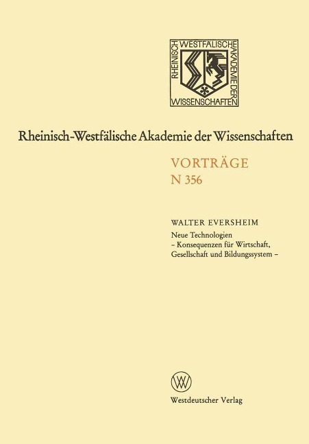Natur-, Ingenieur- und Wirtschaftswissenschaften - Walter Eversheim