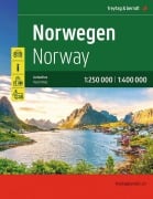 Cover-Bild zum Titel 'freytag & berndt Autoatlas Norwegen 1:250.000' von ''