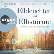Cover-Bild zum Titel 'Elbleuchten und Elbstürme - Eine hanseatische Familiensaga in zwei Bänden' von 'Miriam Georg'