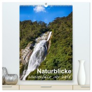 Cover-Bild zum Titel 'Naturblicke - Wasserfälle der Welt (hochwertiger Premium Wandkalender 2026 DIN A2 hoch), Kunstdruck in Hochglanz' von 'Fabian Roessler'