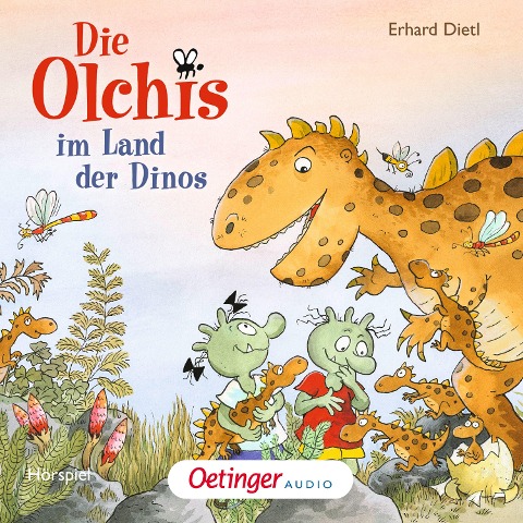 Die Olchis im Land der Dinos - Erhard Dietl, Erhard Dietl, Dieter Faber, Nils Wulkop