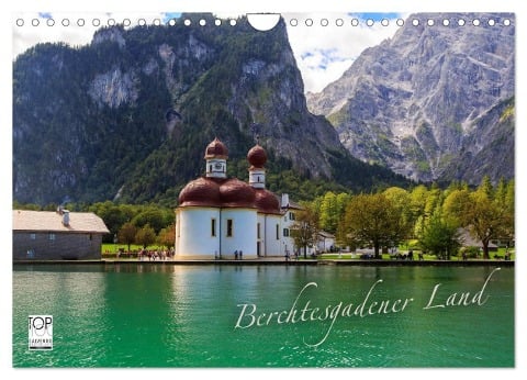 Berchtesgadener Land (Wandkalender 2025 DIN A4 quer), CALVENDO Monatskalender - Dominik Wigger