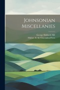 Cover-Bild zum Titel 'Johnsonian Miscellanies' von 'George Birkbeck Hill'
