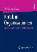 Kritik in Organisationen - Michael Hartmann