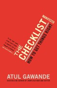 Cover-Bild zum Titel 'The Checklist Manifesto' von 'Atul Gawande'