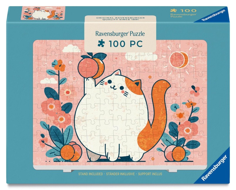 Minipuzzle 100 Teile - Pfirsichträume - 