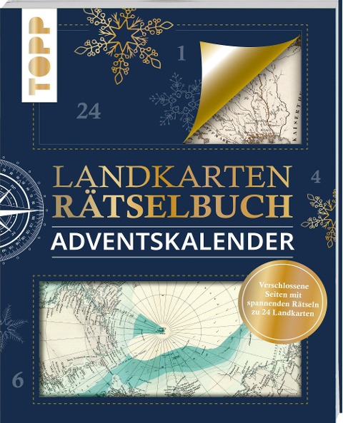 Landkarten-Rätsel Adventskalender - Norbert Pautner