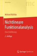 Cover-Bild zum Titel 'Nichtlineare Funktionalanalysis' von 'Michael R¿¿i¿ka'