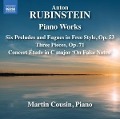 Anton Rubinstein: Werke für Klavier - Martin Cousin