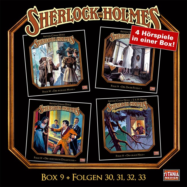 Sherlock Holmes - Die geheimen Fälle des Meisterdetektivs, Folgen 30, 31, 32, 33 - Arthur Conan Doyle, Marc Gruppe