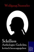 Cover-Bild zum Titel 'Schillers Anthologie-Gedichte, kritisch herausgegeben' von ''