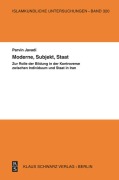 Cover-Bild zum Titel 'Moderne, Subjekt, Staat' von 'Parvin Javadi'