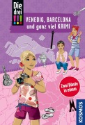 Cover-Bild zum Titel 'Die drei !!!, Venedig, Barcelona und ganz viel Krimi' von 'Ann-Katrin Heger, Henriette Wich'