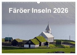 Cover-Bild zum Titel 'Färöer Inseln 2026 (Wandkalender 2026 DIN A3 quer), CALVENDO Monatskalender' von 'Jörg Dauerer'
