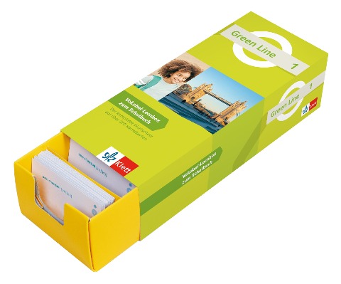 Green Line 1 (ab 2021) Klasse 5 - Vokabel-Lernbox zum Schulbuch - 