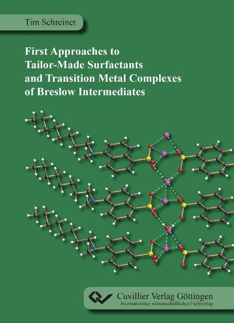 First Approaches to Tailor-Made Surfactants and Transition Metal Complexes of Breslow Intermediates - 