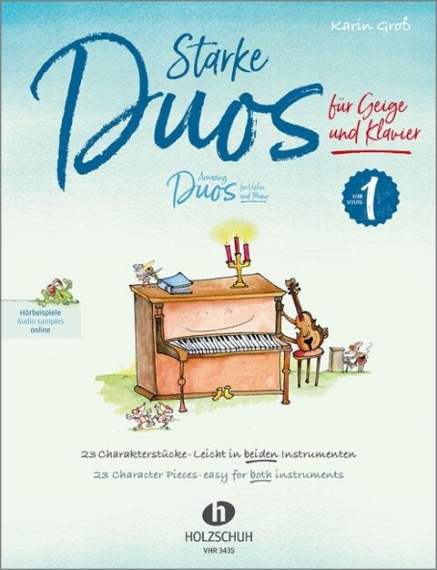 Starke Duos 1 für Geige und Klavier - Karin Groß