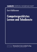 Cover-Bild zum Titel 'Computergestütztes Lernen und Teledienste' von ''