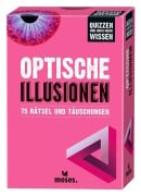Cover-Bild zum Titel 'Quizzen & Wissen Optische Illusionen' von 'Elke Vogel'