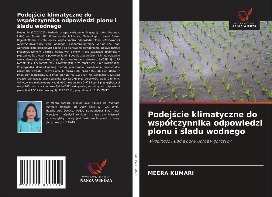Podej¿cie klimatyczne do wspó¿czynnika odpowiedzi plonu i ¿ladu wodnego - Meera Kumari
