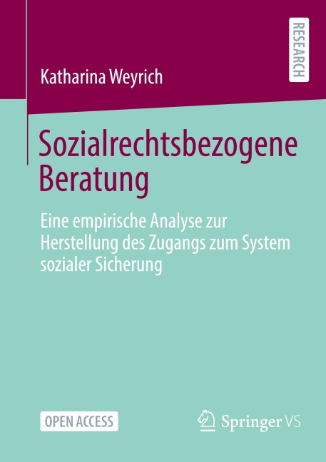 Sozialrechtsbezogene Beratung - Katharina Weyrich