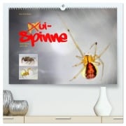 Cover-Bild zum Titel 'ui - Spinne. Kleine Spinnen - groß im Bild (hochwertiger Premium Wandkalender 2026 DIN A2 quer), Kunstdruck in Hochglanz' von 'Heinz Schmidbauer'