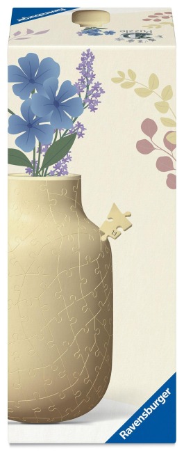 3D Puzzle Vase Butter-Yellow - 