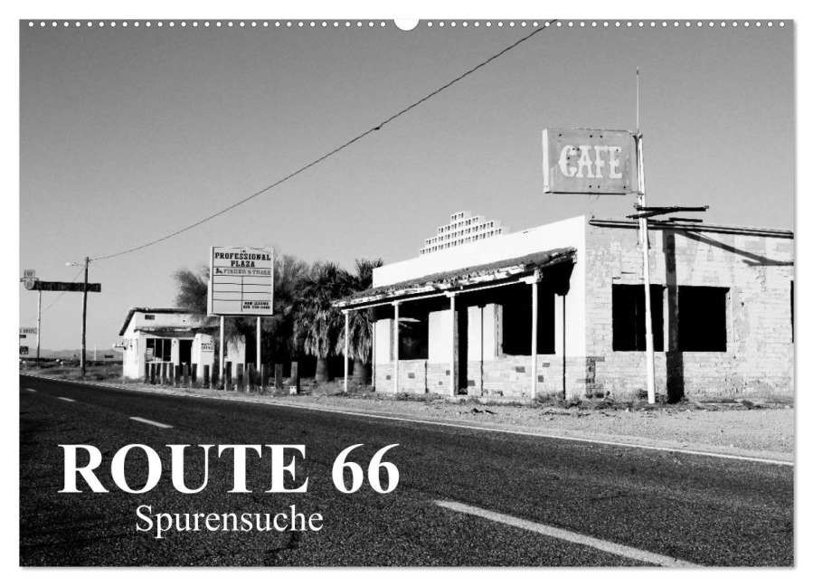 Route 66 (Wandkalender 2026 DIN A2 quer), CALVENDO Monatskalender - Ellen Und Udo Klinkel